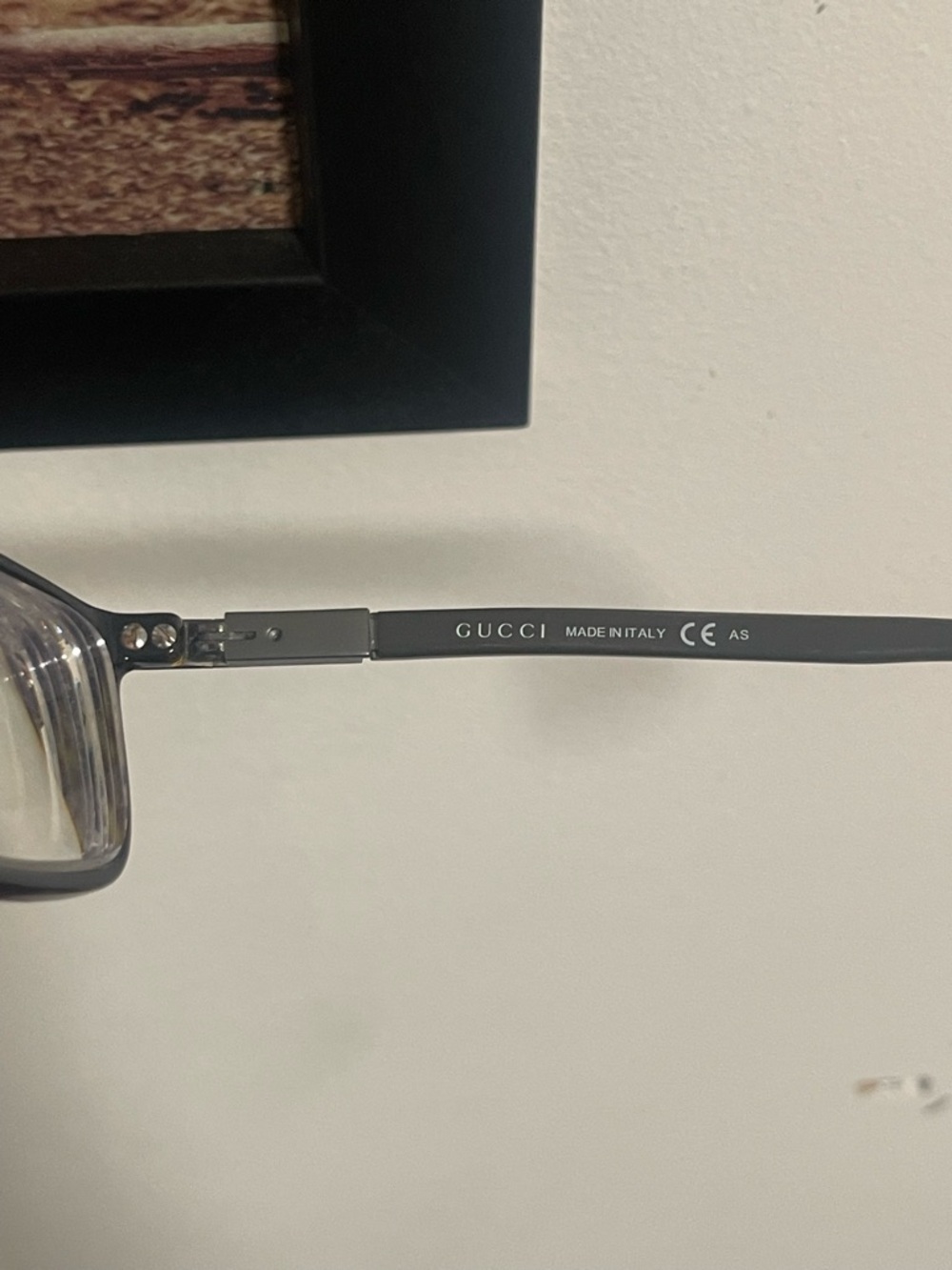 Black Rectangular Prescription Glasses - Picture 5 of 6
